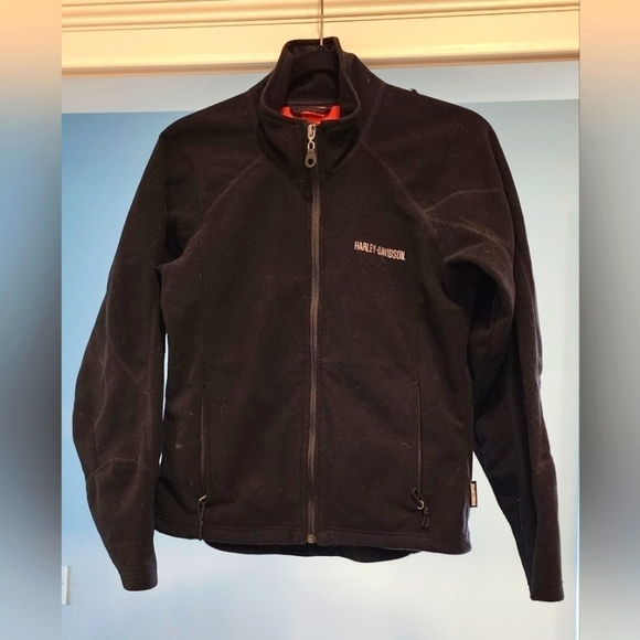 Harley-Davidson Jackets & Blazers - Harley Davidson windstopper women's fleece full zip jacket with pockets SZ XS